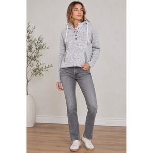 AG Adriano Goldschmied Gray Wash Straight Leg Jeans Women's Sz 30R Premium Jeans